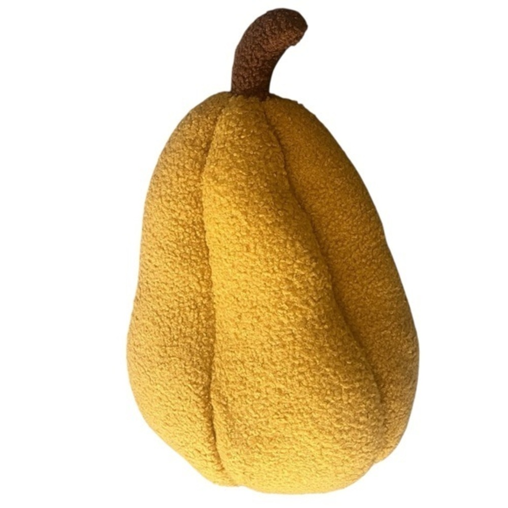 NWOT! Pumpkin-Shaped Plush Pillow